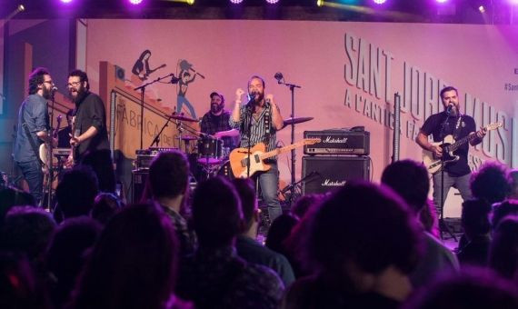 Concierto Sant Jordi Musical 2018 en la Antiga Fàbrica Estrella Damm 