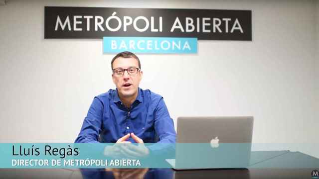 El director de Metrópoli Abierta, Lluís Regàs, habla sobre la relación de Colau con los grandes eventos deportivos / LENA PRIETO