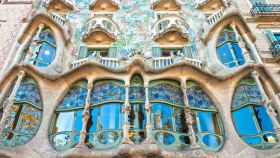 Casa Batlló, edificio modernista de Antoni Gaudí