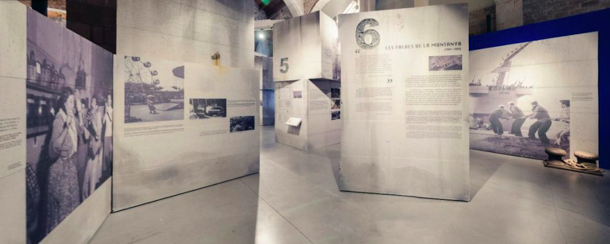 Parte de la exposición de 'Dones que viuen a la mar' / MUSEO MARÍTIMO DE BARCELONA