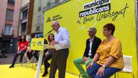 Ernest Maragall en un acto de precampaña de ERC / EUROPA PRESS