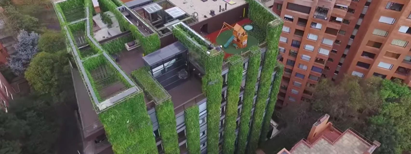 ¿Qué ciudad tiene el jardín vertical más grande del mundo?
