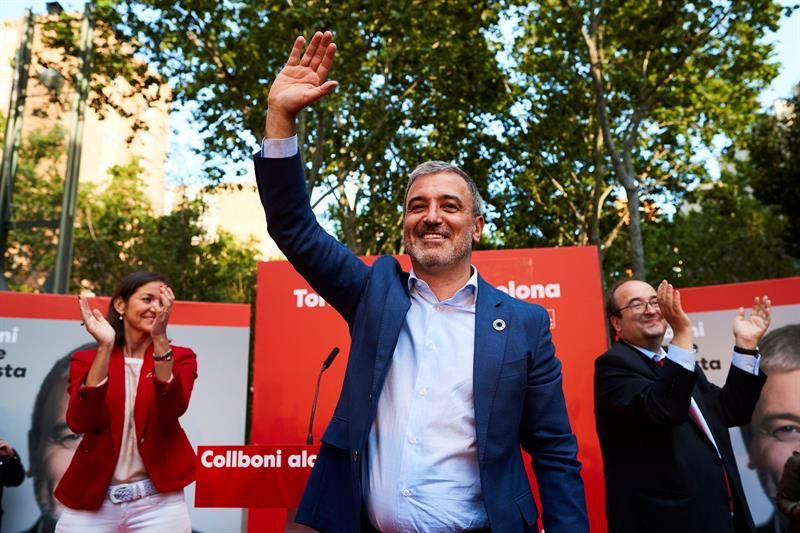 Jaume Collboni, candidato del PSC a la alcaldía de Barcelona / EFE ALEJANDRO GARCÍA