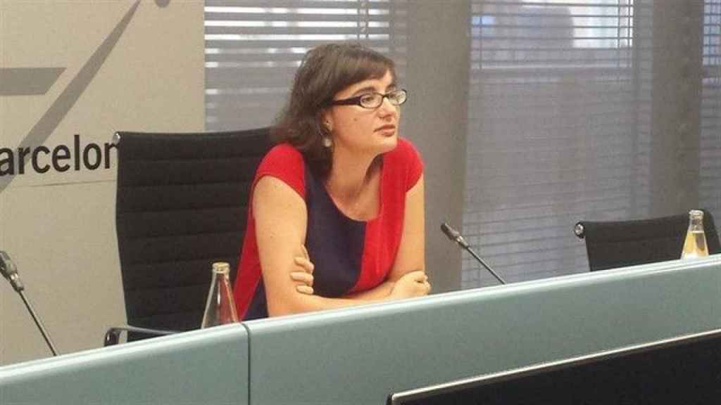 Mercedes Vidal, en el Ayuntamiento de Barcelona / EUROPA PRESS