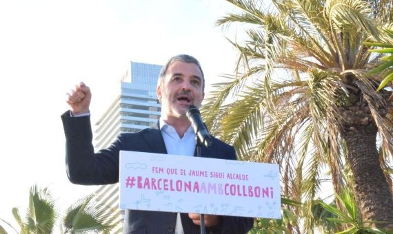 Jaume Collboni, en el acto en la Vila Olímpica / COMPROMÍS PER BARCELONA