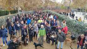 La plataforma Espai Gos BCN en una de sus manifestaciones / A. C.