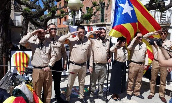 Desfile en Torregrossa