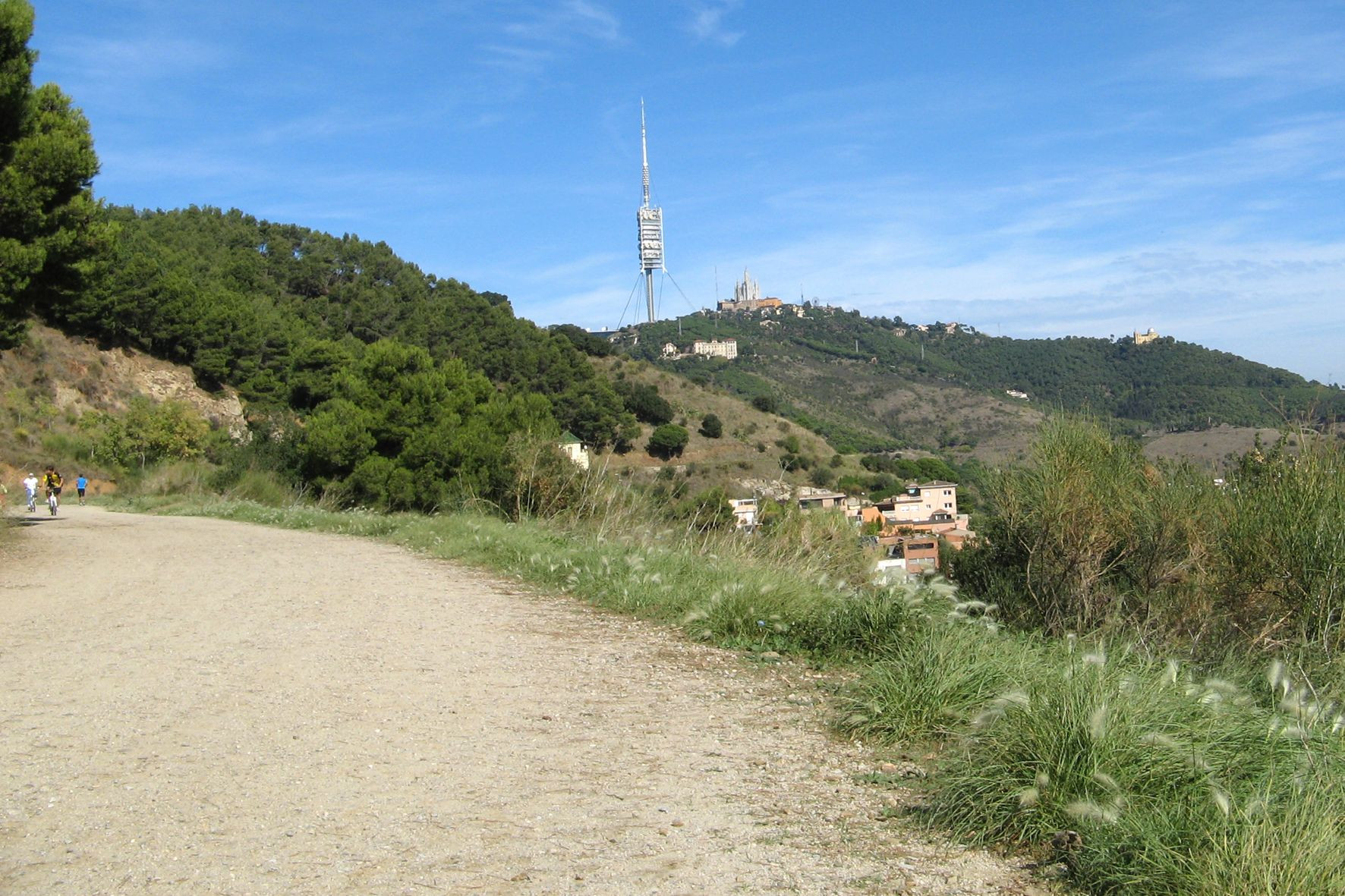 La carretera de les Aigües en una imagen de archivo