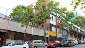 El colegio Menéndez Pidal de Sant Genís dels Agudells que está ocupado  / M. B.