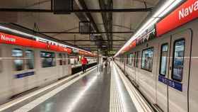 Estación de metro de Navas, en la línea 1, de Barcelona