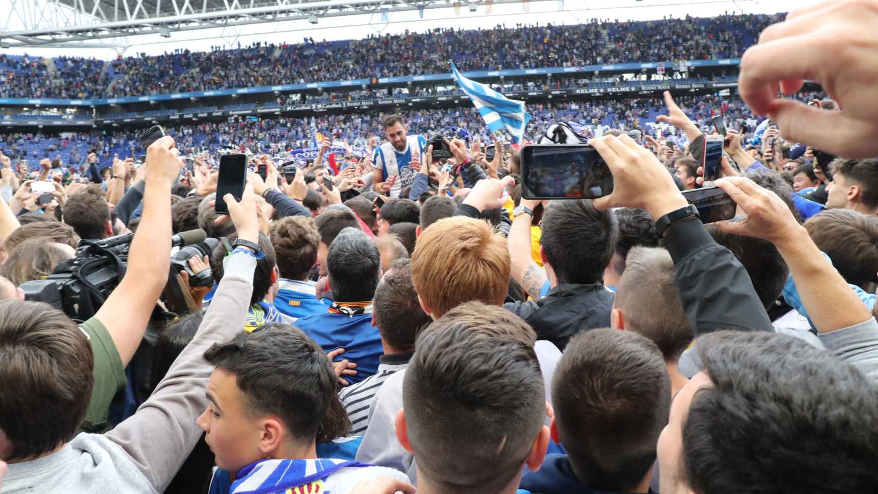 Afición del Espanyol, tras acabar el partido / RCD ESPANYOL