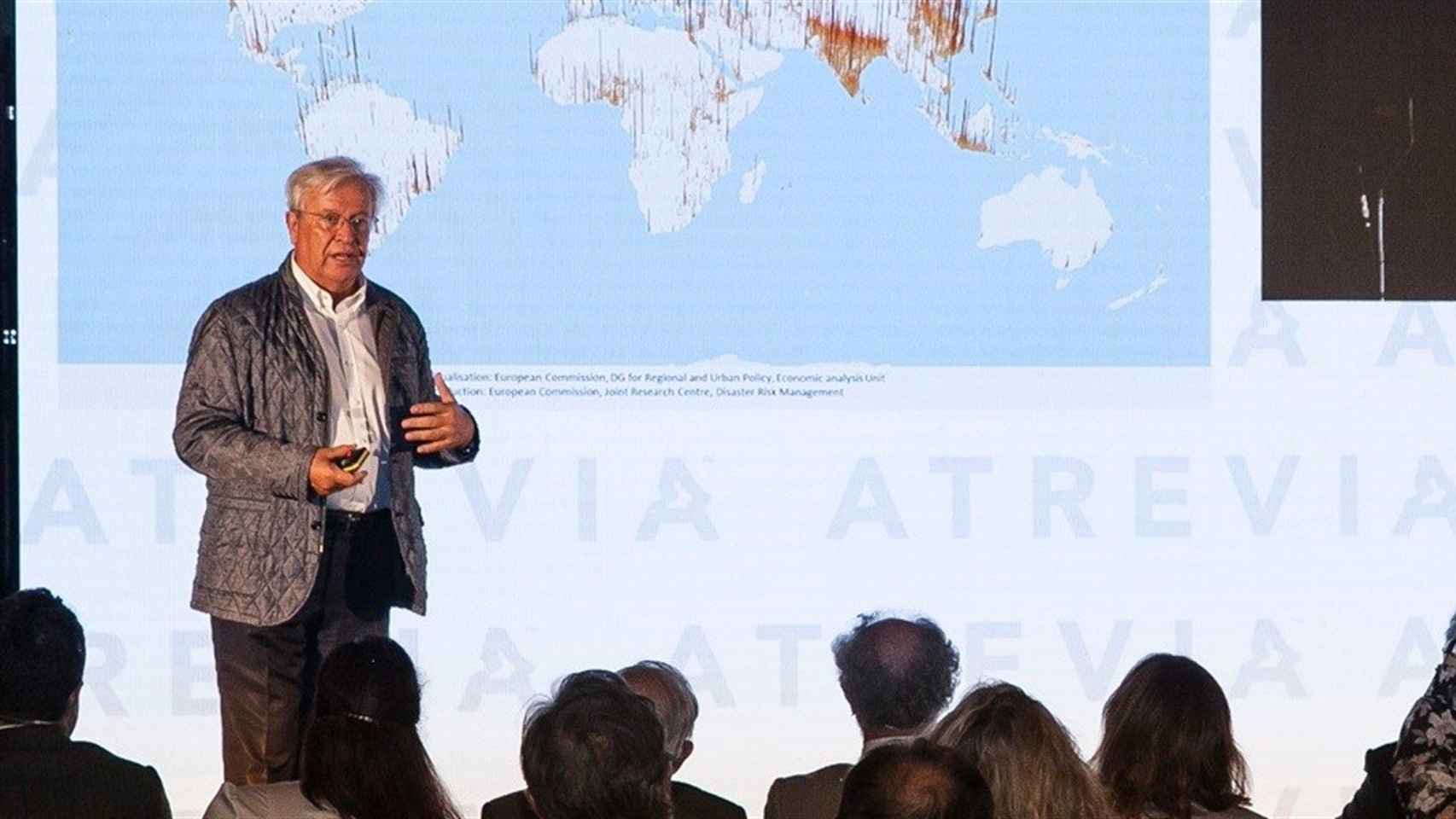 Una imagen de archivo de Joan Clos en una presentación de Atrevia / EUROPA PRESS