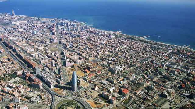 Vista panorámica de Barcelona