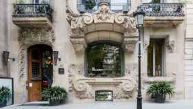Fachada del palacio modernista 'El Palauet', nuevo espacio de Barcelona Tech City