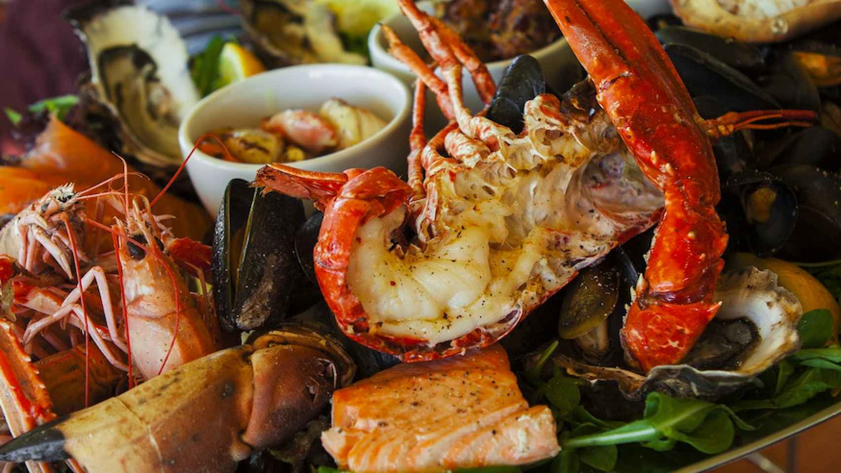 Mariscada de los restaurantes gallegos / PIXABAY