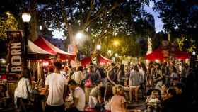 Tapas en el evento gastronómico en el Born Street Food