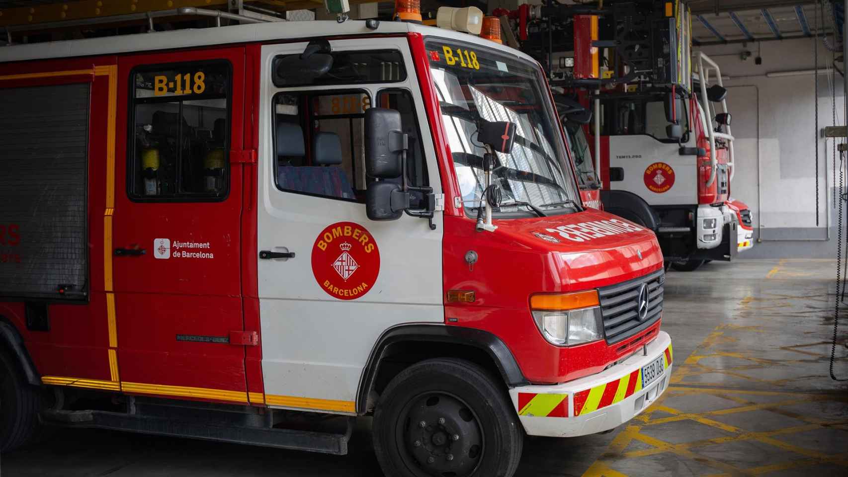 Una imagen de archivo de una dotación de Bomberos de Barcelona / EUROPA PRESS