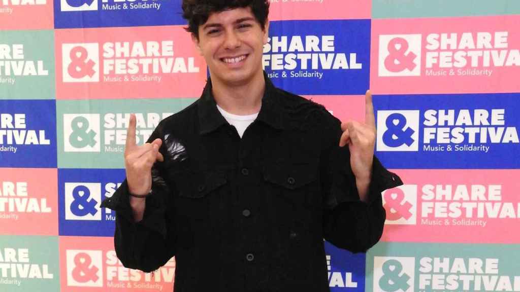 El cantante Alfred García, uno de los participantes en el Share Festival / EUROPA PRESS