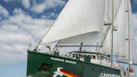 'Rainbow Warrior', el velero de Greenpeace / @ELSRMANUEL