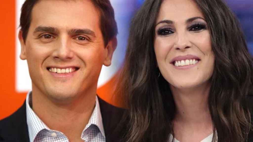 Albert Rivera y Malú en un fotomontaje