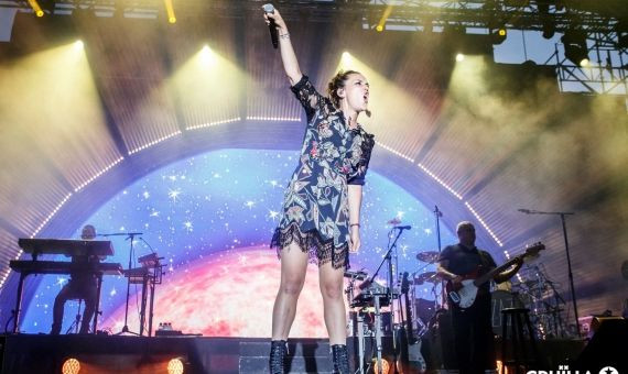 Zaz en el concierto de Barcelona / CRUÏLLA