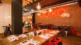 Uno de los restaurantes Goiko Grill de Barcelona