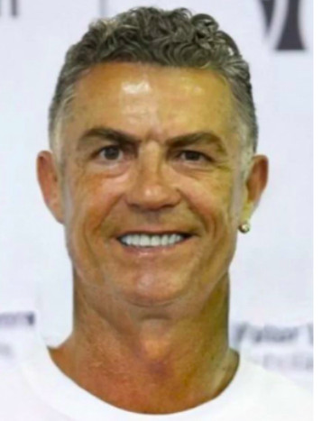 El jugador de fútbol Cristiano Ronaldo pasado por el filtro de Face App