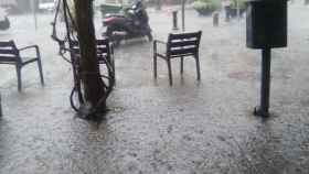 Lluvia sobre Barcelona / A O