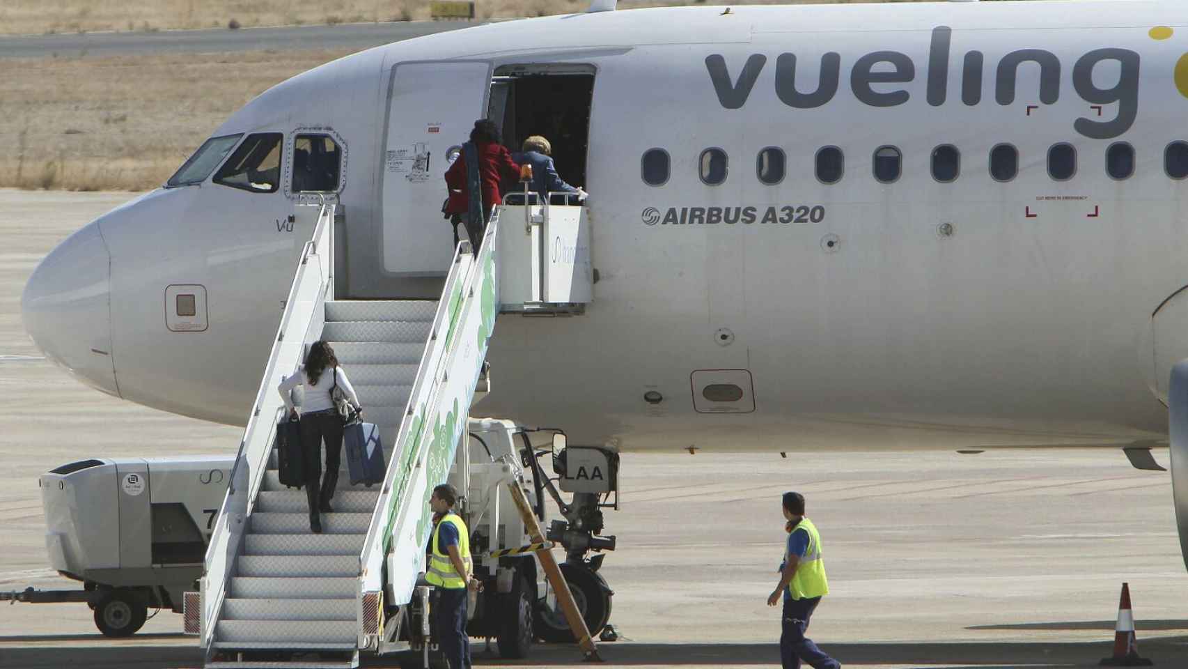 Un avión de Vueling en una imagen de archivo