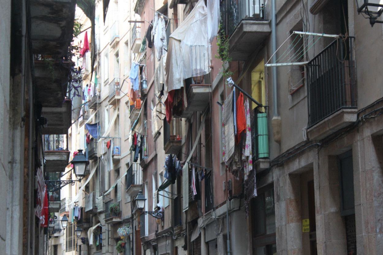 Calle del barrio de El Raval / ARCHIVO