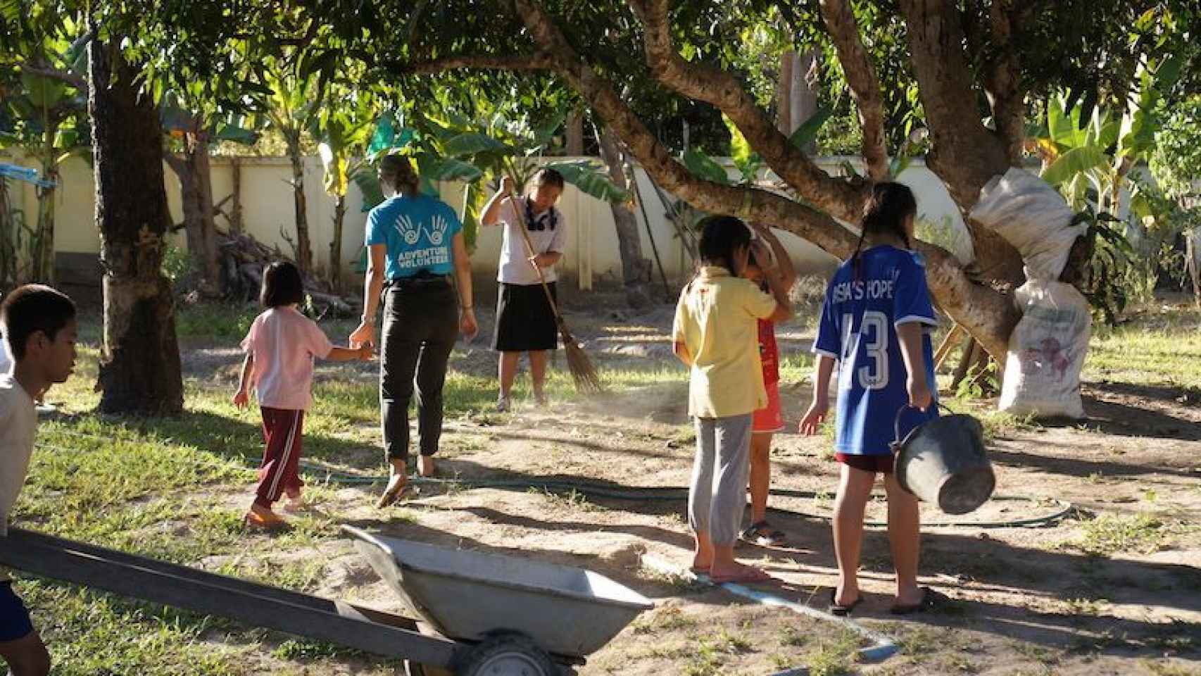 Voluntario en Tailandia