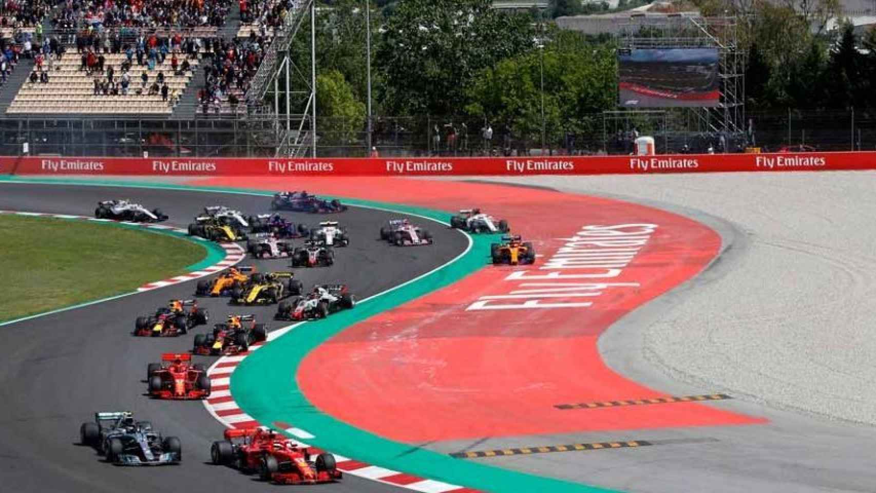 Carrera de Fórmula 1 en el circuito de Barcelona-Catalunya / EFE