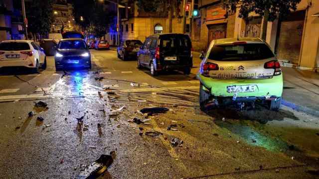 Lugar del atropello en el que el conductor se dio a la fuga / @BARCELONA_GUB