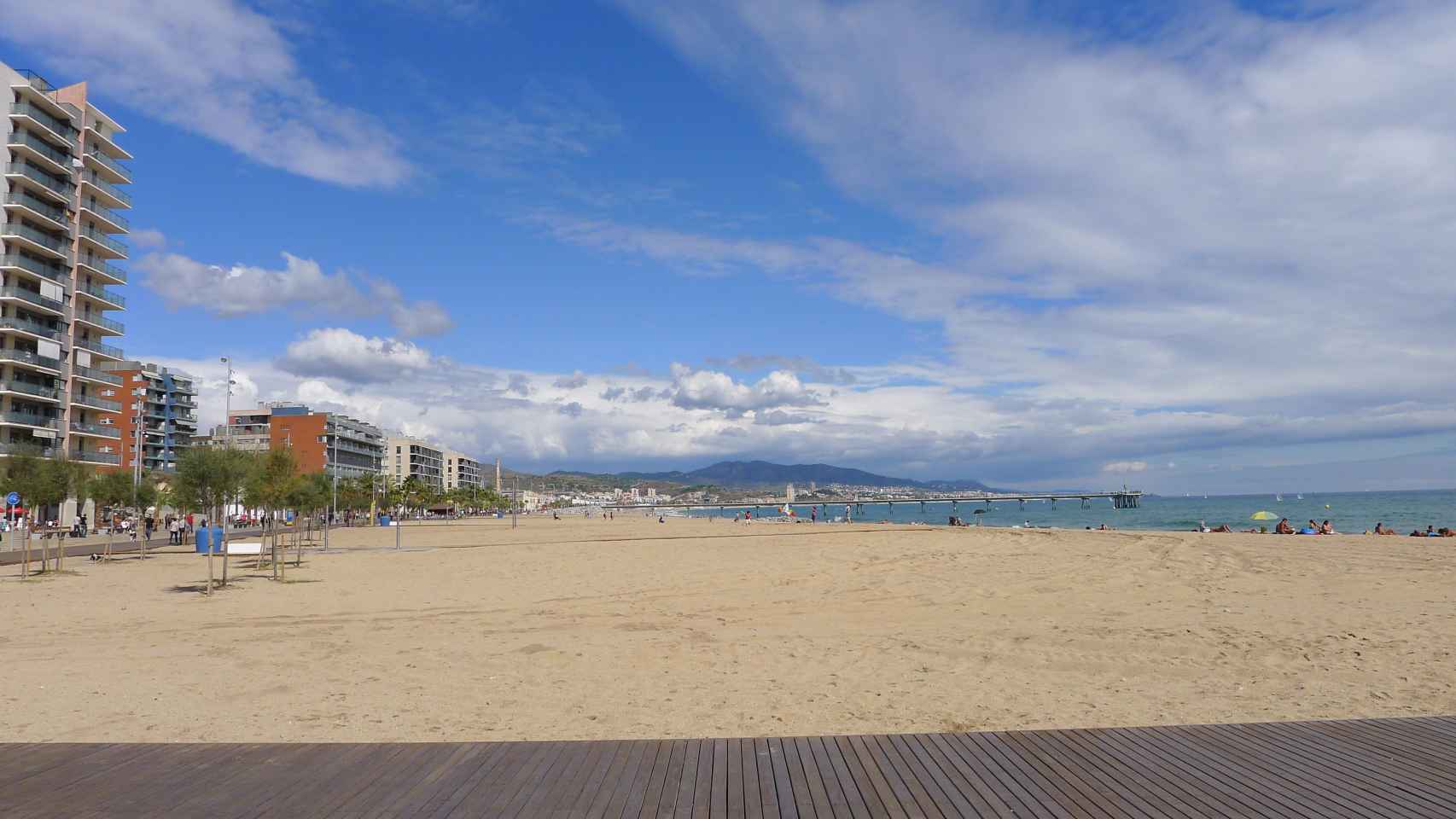 Playa del Cristall de Badalona