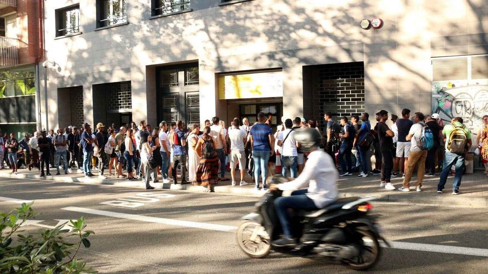 Oficina de extranjería del Passeig de Sant Joan de Barcelona / ACN