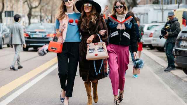 Influencers que van a la moda habitualmente en una Fashion Week