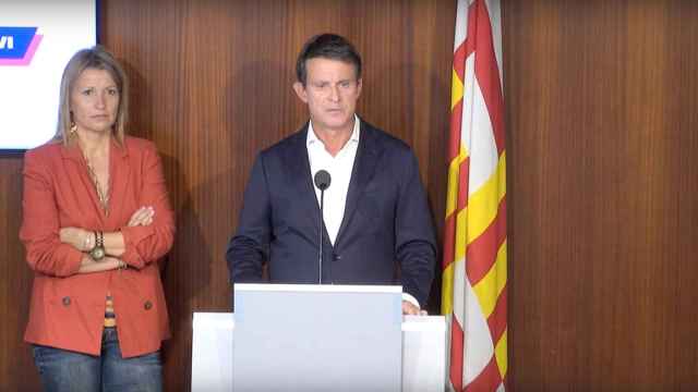 Manuel Valls junto con Eva Parera / AYUNTAMIENTO DE BARCELONA