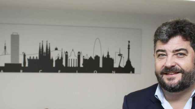 Daniel Vosseler, en la sede de Metrópoli Abierta