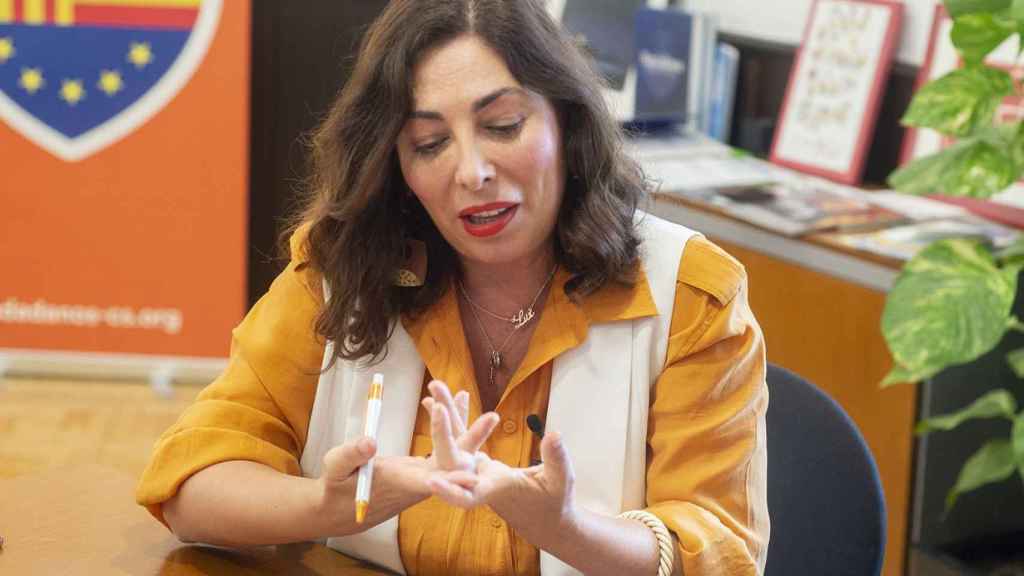 María Luz Guilarte en el Ayuntamiento de Barcelona / LENA PRIETO