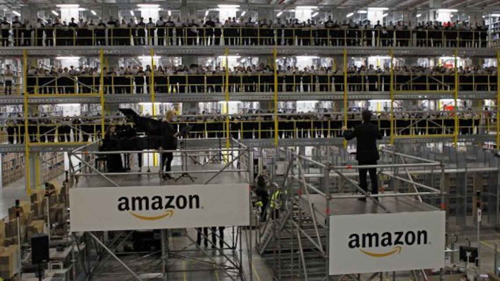 Centro logístico de Amazon en Madrid / EFE