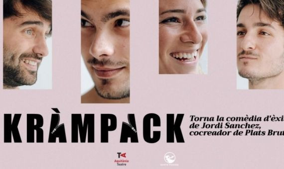 Cartel oficial de la obra de teatro 'Krampack'