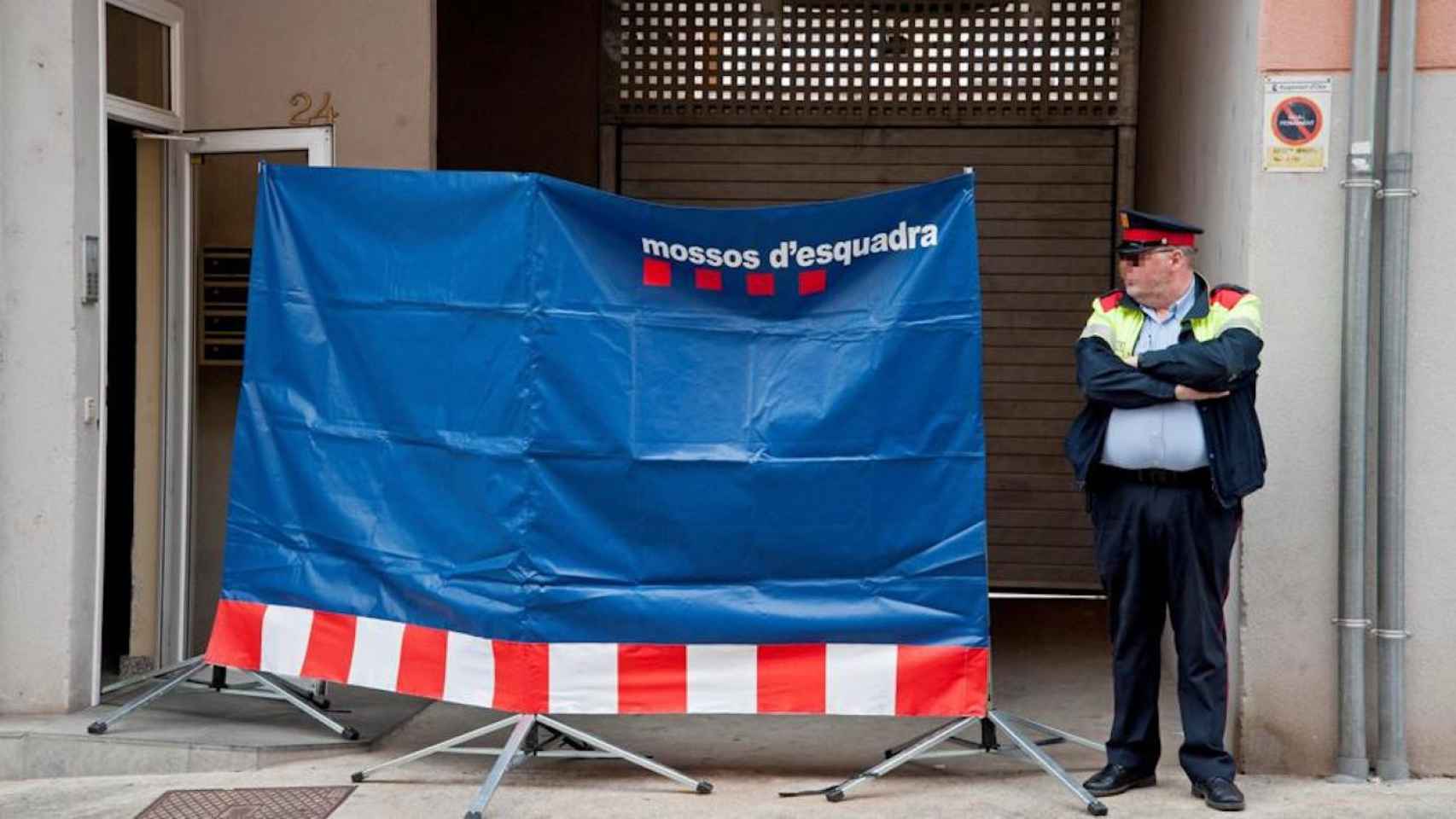 Una imagen de archivo de una investigación por homicidio de los Mossos d'Esquadra / EFE