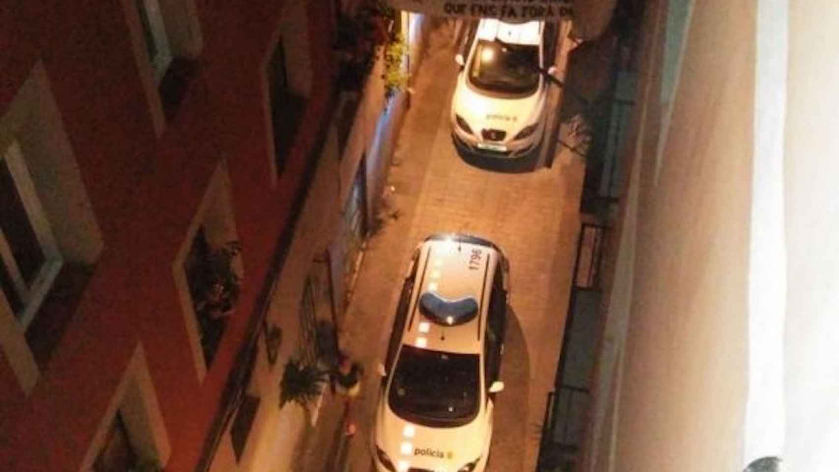 Patrullas de los Mossos d'Esquadra en el barrio del Raval en una imagen de archivo