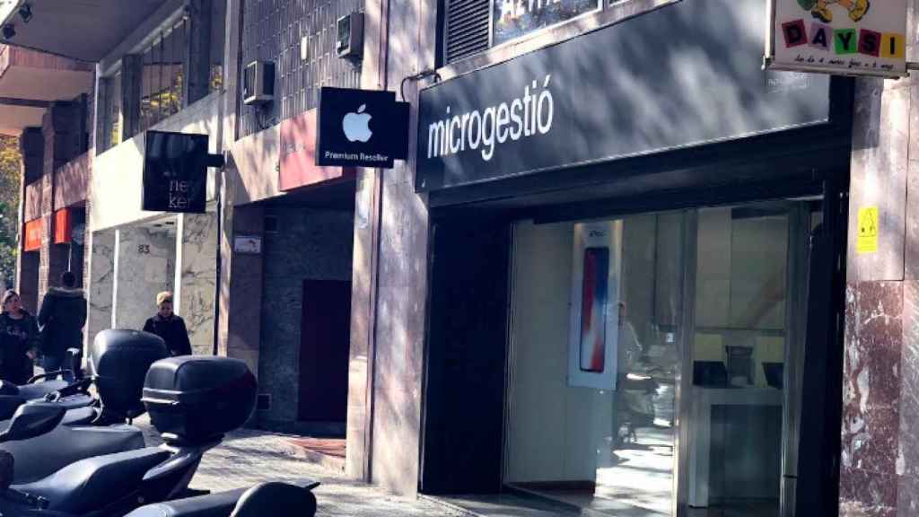 Tienda de Apple Microgestió de la calle de Valencia, 87