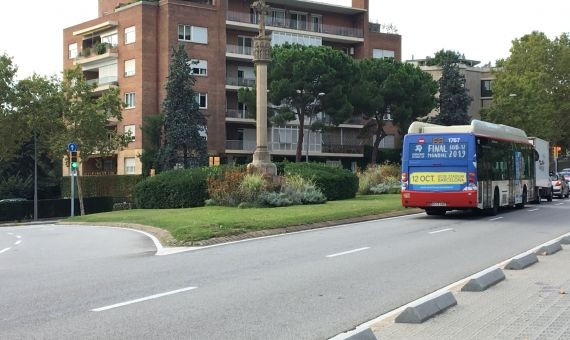 Avenida de Esplugues, en Pedralbes / RP