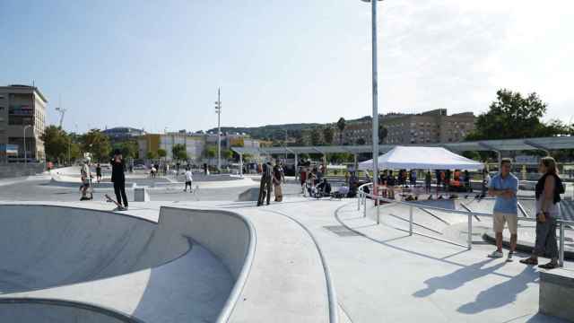 La nueva pista de patinaje urbano en La Marina, Barcelona / AYUNTAMIENTO