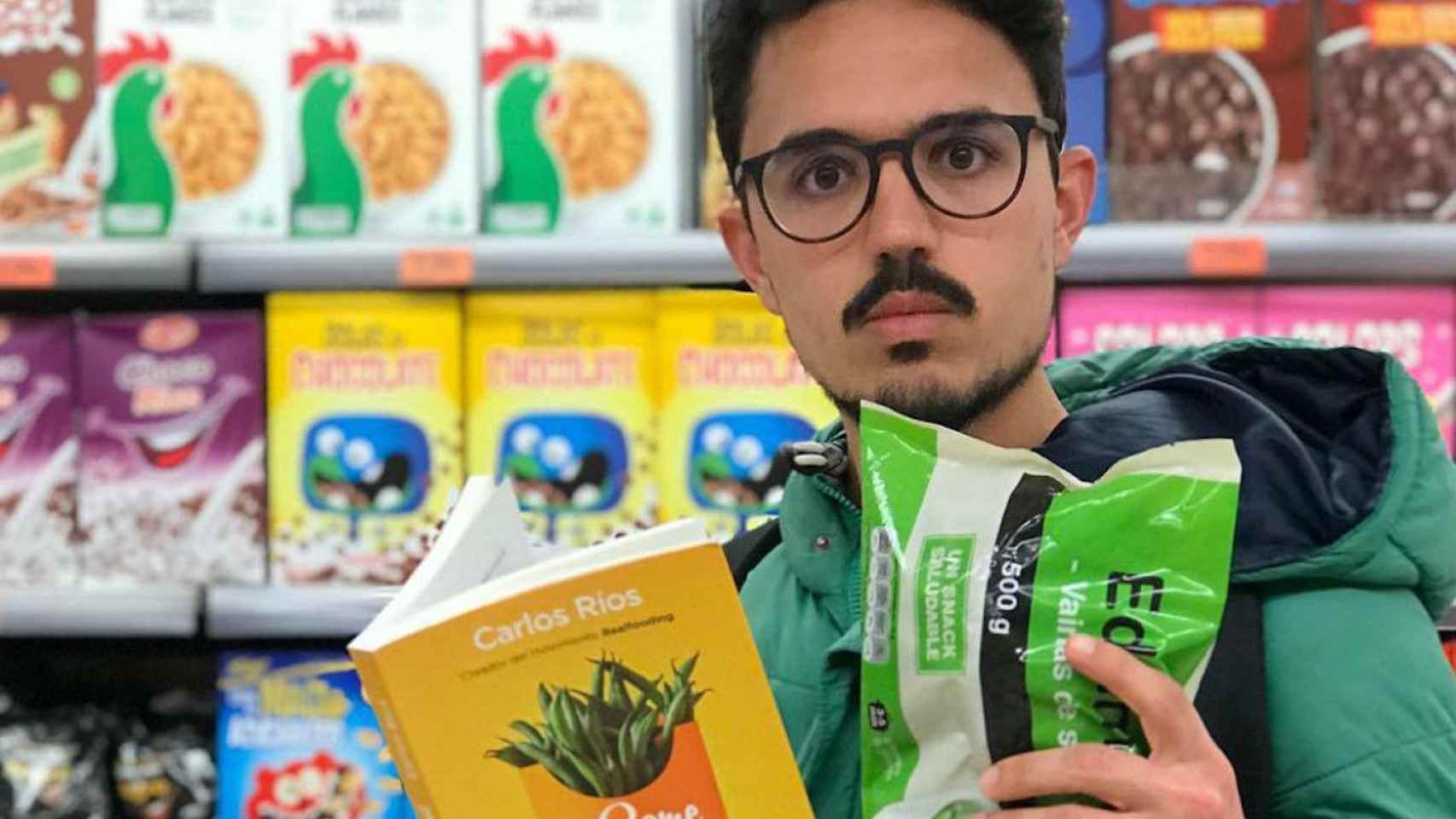 Carlos Ríos, influencer y promotor del 'realfooding' que acaba de estrenar una aplicación contra los ultraprocesados