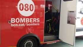 Una dotación de Bomberos de Barcelona ha acudido al restaurante de la Barceloneta / CCOO