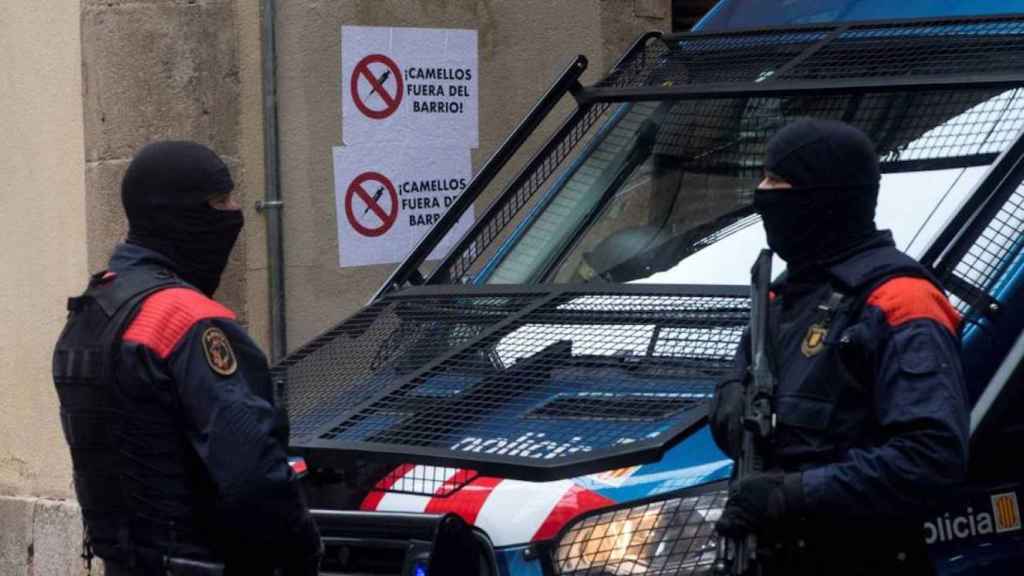 Agentes de los Mossos d'Esquadra en una imagen de archivo