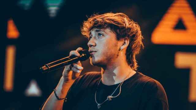 El cantante Paulo Londra durante un concierto